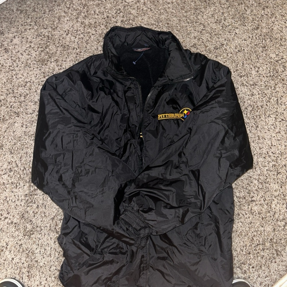VINTAGE STEELERS JACKET - OVERSIZED FIT
